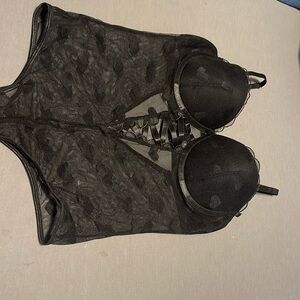 Black lingerie